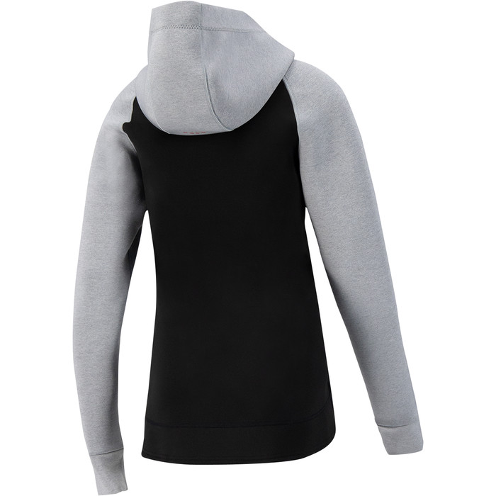 2023 Prolimit Mujer 1.5mm Neopreno Zipped SUP Hoody 14715 - Light Grey / Black